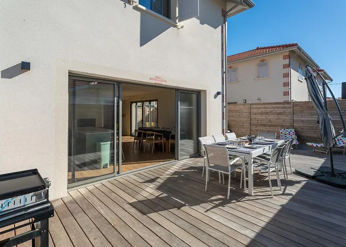 Maison Neuve Proche Ocean, Terrasse, Parking, 8 Pers - Fr-1-319-585 *