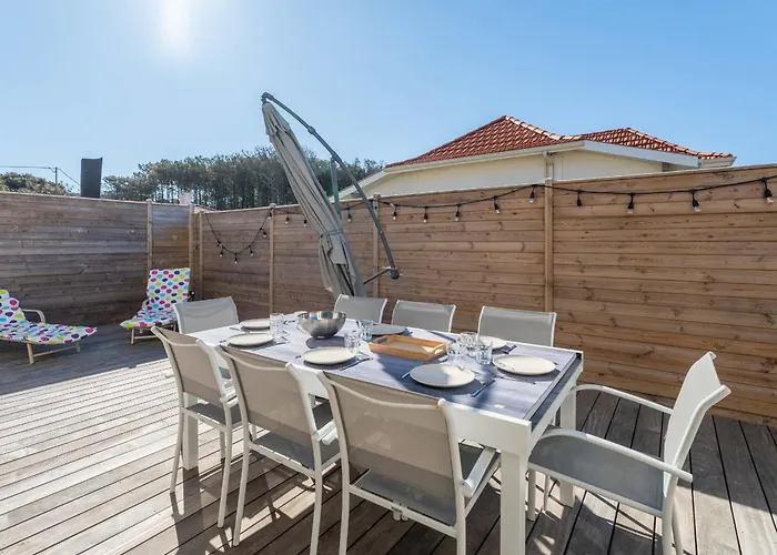 Maison Neuve Proche Ocean, Terrasse, Parking, 8 Pers - Fr-1-319-585 *