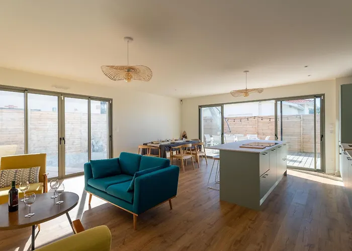 別荘 Maison Neuve Proche Ocean, Terrasse, Parking, 8 Pers - Fr-1-319-585